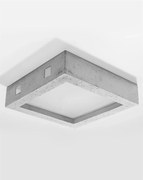 Plafon RIZA beton SOLLUX  LIGHTING