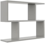 Szara wisząca półka na książki W4-Z84