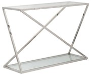Konsola Vertigo silver 120x40x80cm