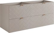 Kaszmirowa szafka wisząca 120 cm pod 2 umywalki Z3-D97