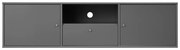 Antracytowa szafka pod TV 161x42 cm Mistral – Hammel Furniture