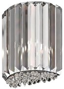 Zuma Line W0360-01A-B5AC - Kinkiet kryształowy PRINCE 1xG9/42W/230V