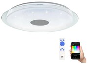 Eglo 98769 - LED RGB Plafon ściemnialny LANCIANO-C LED/53W/230V + pilot