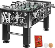 Piłkarzyki TUNIRO PRO 110 kg, czarno-białe