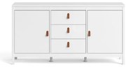 Biała niska komoda 151x80 cm Madrid – Tvilum