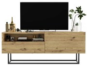 Szafka RTV SELF 3 120 dąb artisan MEBLE LINDNER