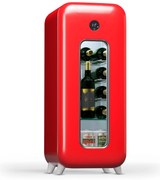 Klarstein Shirley 36cm 15 Butelek Winiarka Wolnostojąca Czerwony