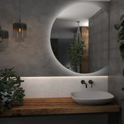 Okrągłe lustro łazienkowe z oświetleniem LED E5