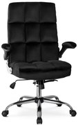 Nowoczesny czarny biurowy fotel gabinetowy C3-A35