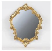 Lustro ścienne 39,5x30,7 cm złoty