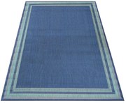 Niebieski dywan sznurkowy jednostronny C7-W93