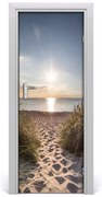Naklejka na drzwi samoprzylepna Nadmorskie wydmy