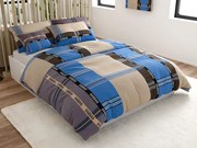 PrzytulneMieszkanie.pl PrzytulneMieszkanie.pl Bawełniana pościel DANIELA niebieska