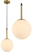LAMPA SUFITOWA SZKLANA APP431-1CP BIAŁA