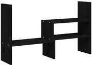 Czarna regulowana nadstawka na biurko M2-Z66