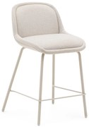Beżowy hoker (wysokość siedziska 65 cm) Aimin – Kave Home