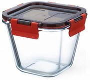 Simax 7616/L szklany pojemnik z pokrywką typuklik-klak, 0,9 l