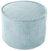 Miętowy sztruksowy puf dziecięcy – Wigiwama