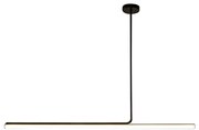 LAMPA SUFITOWA WISZĄCA LED APP1659-CP Black 120cm