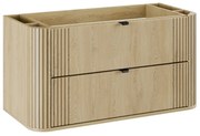 Szafka pod umywalkę OVALIA CREMONA 2S 100cm dąb cremona COMAD