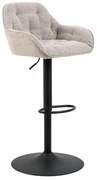Jasnoszare hokery obrotowe zestaw 2 szt. 109 cm Brooke – Actona