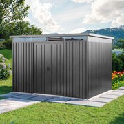 PRIMEYARD 260 x 200 cm Domek narzędziowy, szaroperłowy - (GFPV01012)