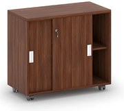 Szafka na kółkach MIRELLI 800 x 420 x 750, orzech