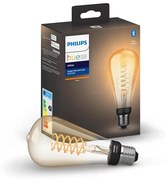 LED Żarówka ściemnialna Philips Hue WHITE FILAMENT ST72 E27/7W/230V 2100K