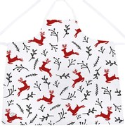 Bawełniany fartuszek ze świątecznym motywem Butter Kings They Are Flying