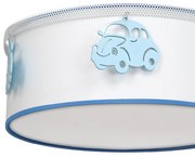 Lampa sufitowa AUTOMOBILE 2xE27, lampa dziecięca, autka