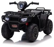 Baby Mix Samochód elektryczny dla dzieci Quad, czarny