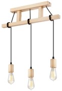 Lampa wisząca LEON 3xE27/60W/230V na linkach