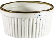 Mäser Naczynie żaroodporne Pintar White niebieskiekropki 9 cm