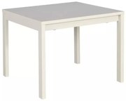 Stolik kawowy FROST 50x50 cm, kremowy