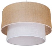 Lampa wisząca naturalna boho BUENO 1xE27