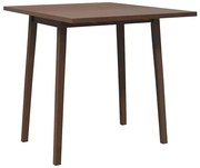 Kwadratowy stół jadalniany brązowy W9-W21