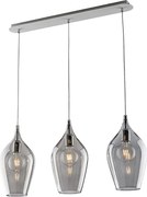 Tor Ares Iron z szarym szkłem Pyrex 3 światła dł. 75 x 10 BL273-BIN3-GR