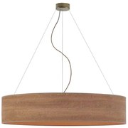 Duża lampa wisząca z okrągłym abażurem 100 cm - R5-W04