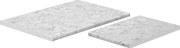 Blat kuchenny biały/marmur 114x60x2.8 r-line