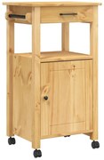 Drewniana mobilna szafka kuchenna Z1-W47