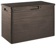 Brązowa skrzynia ogrodowa Woodys – Toomax