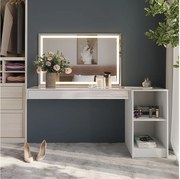 Stół toaletowy biały 120x40.1x12 sherry