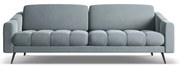 Jasnoniebieska aksamitna sofa 238 cm Nalu – Makamii