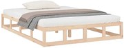 Dwuosobowe łóżko z naturalnej sosny 160x200 P1-T37