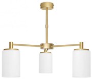 Nowoczesny żyrandol z trzema kloszami KR-S3