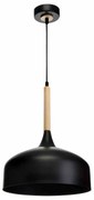 Lampa wisząca, czarna, pojedyncza TAYLOR BLACK 1xE27 60W