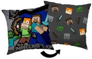 Poduszka Minecraft Survival Mode, 40 x 40 cm