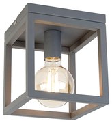 Inteligentna lampa sufitowa w stylu industrialnym ciemnoszara w komplecie z WiFi G95 - Cage