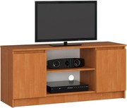 Szafka RTV AKORD Olcha 120 cm 2 drzwi kolor Olcha mat 2 półki 120x40x55 cm