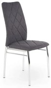 Krzesło tapicerowane K309 ciemno szare HALMAR